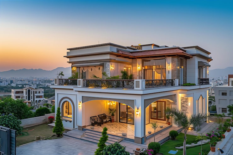 Provident Deansgate under construction 3 BHK villaments on IVC Road near Yelahanka